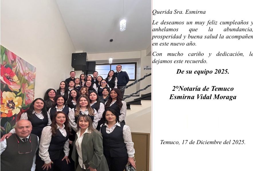 Notaría Esmirna Vidal